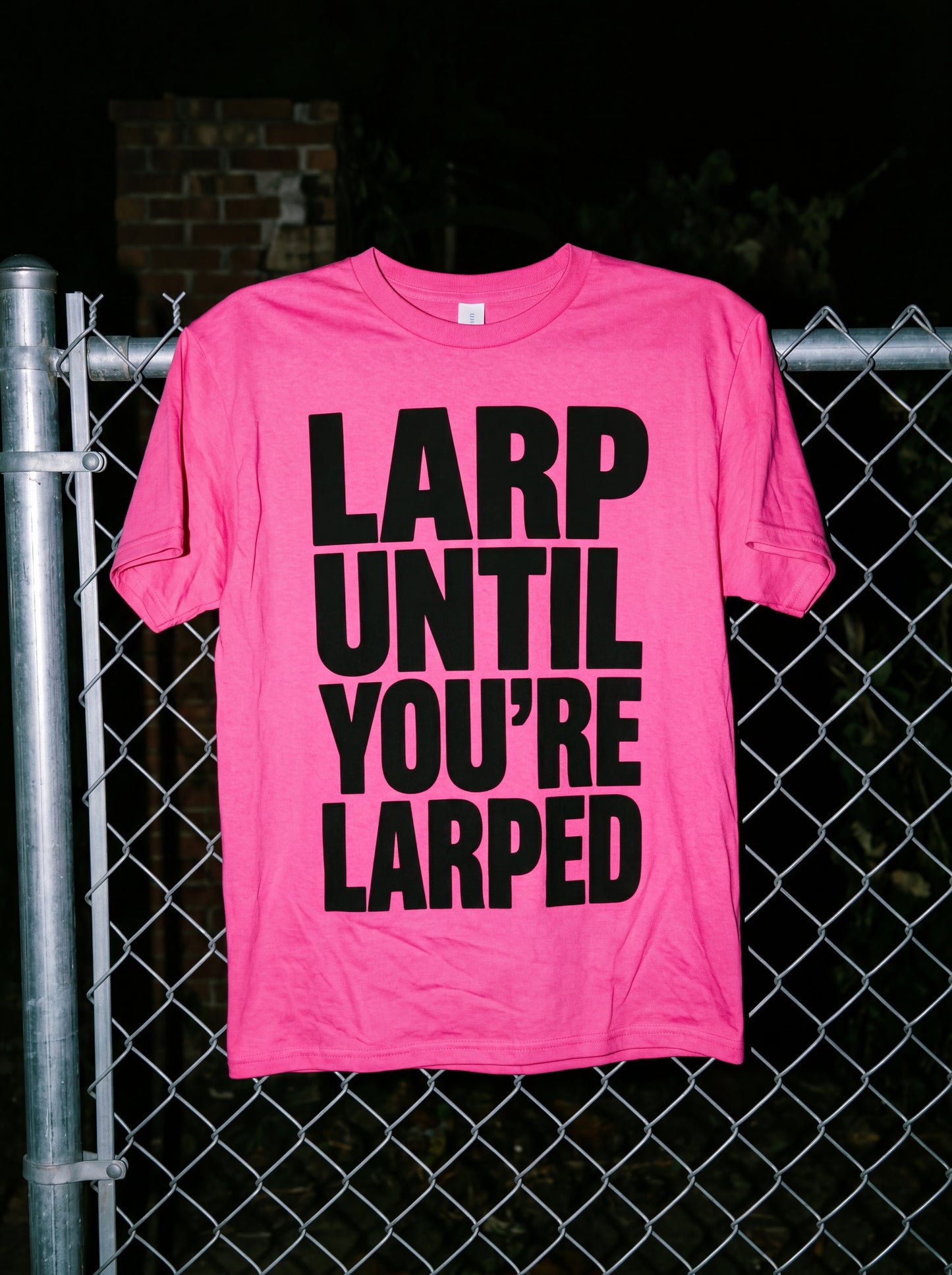 LARP PINK TEE