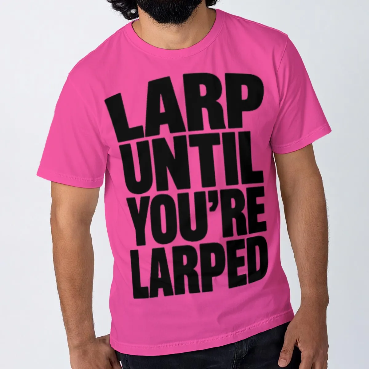 LARP PINK TEE