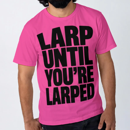 LARP PINK TEE