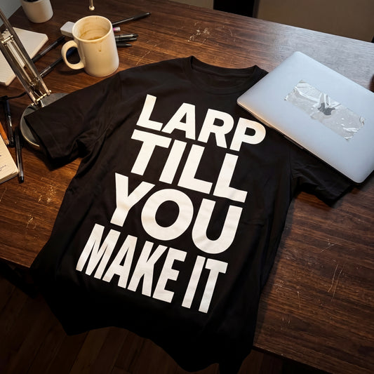 LARP BLACK TEE