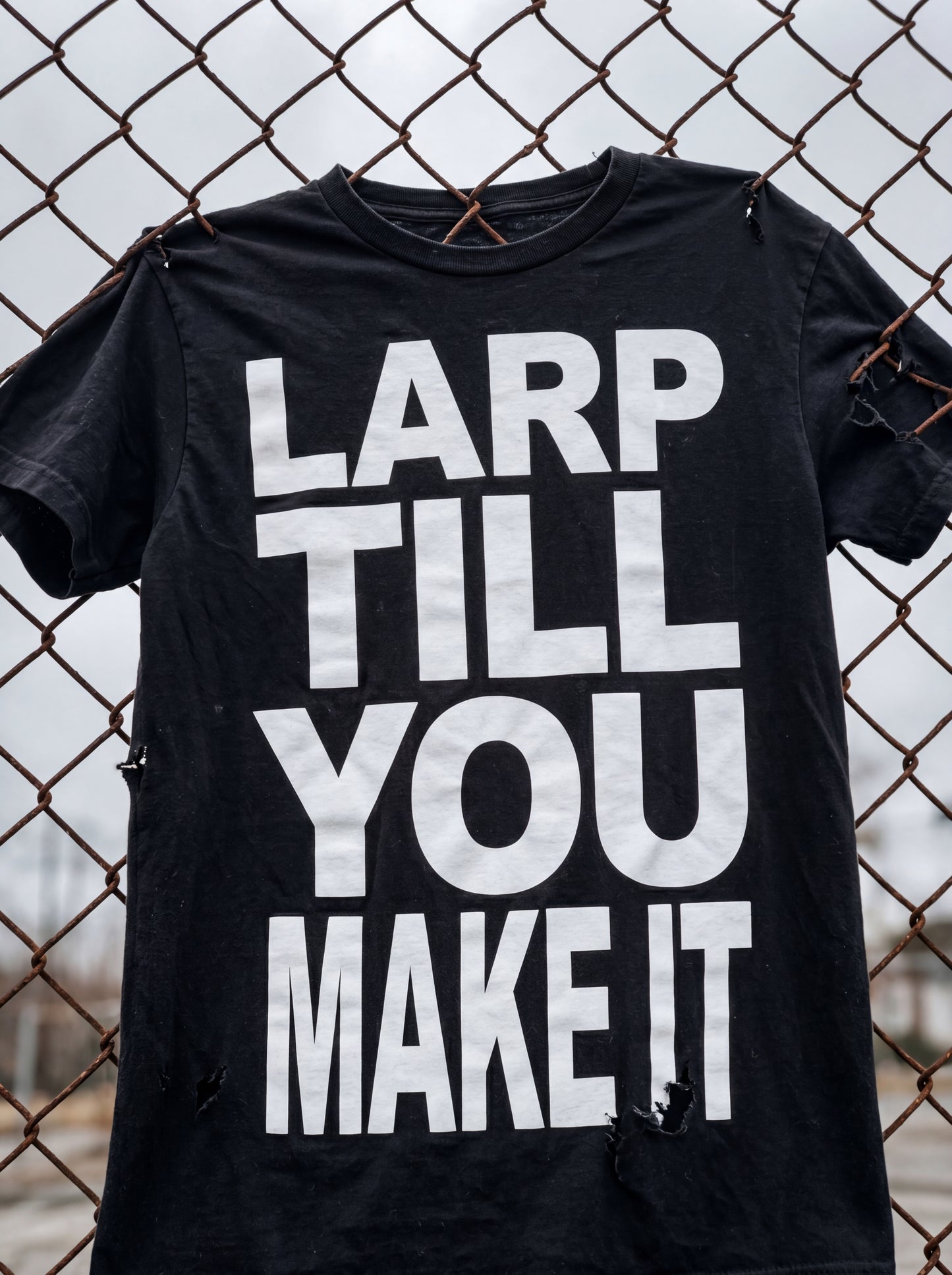 LARP BLACK TEE