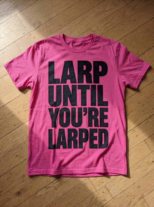 LARP PINK TEE